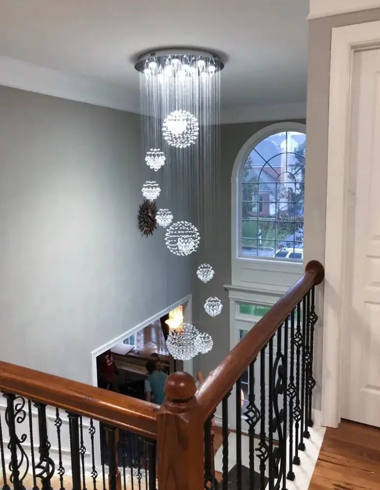 Crystal Raindrop Chandelier