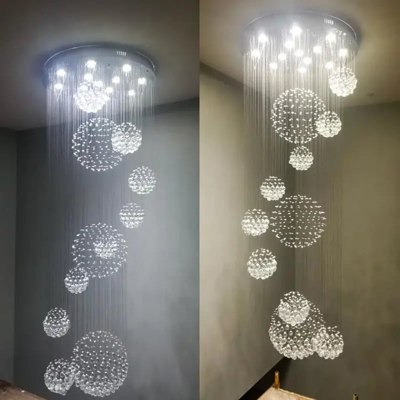 Crystal Raindrop Chandelier