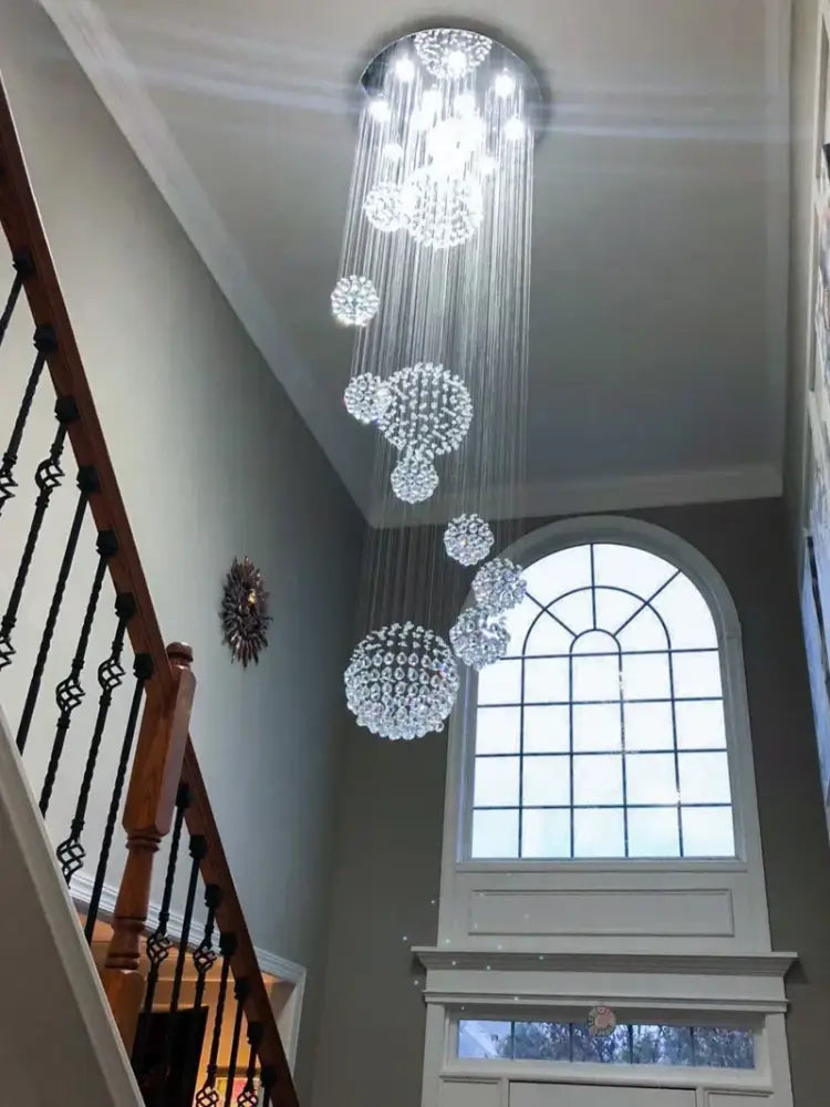 Crystal Raindrop Chandelier