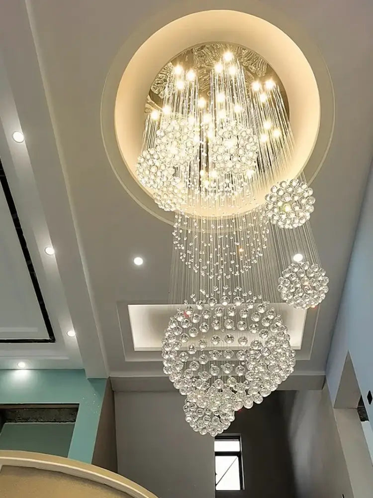Crystal Raindrop Chandelier