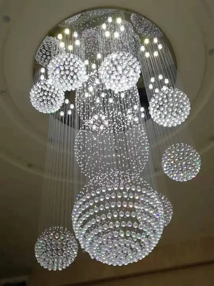 Crystal Raindrop Chandelier
