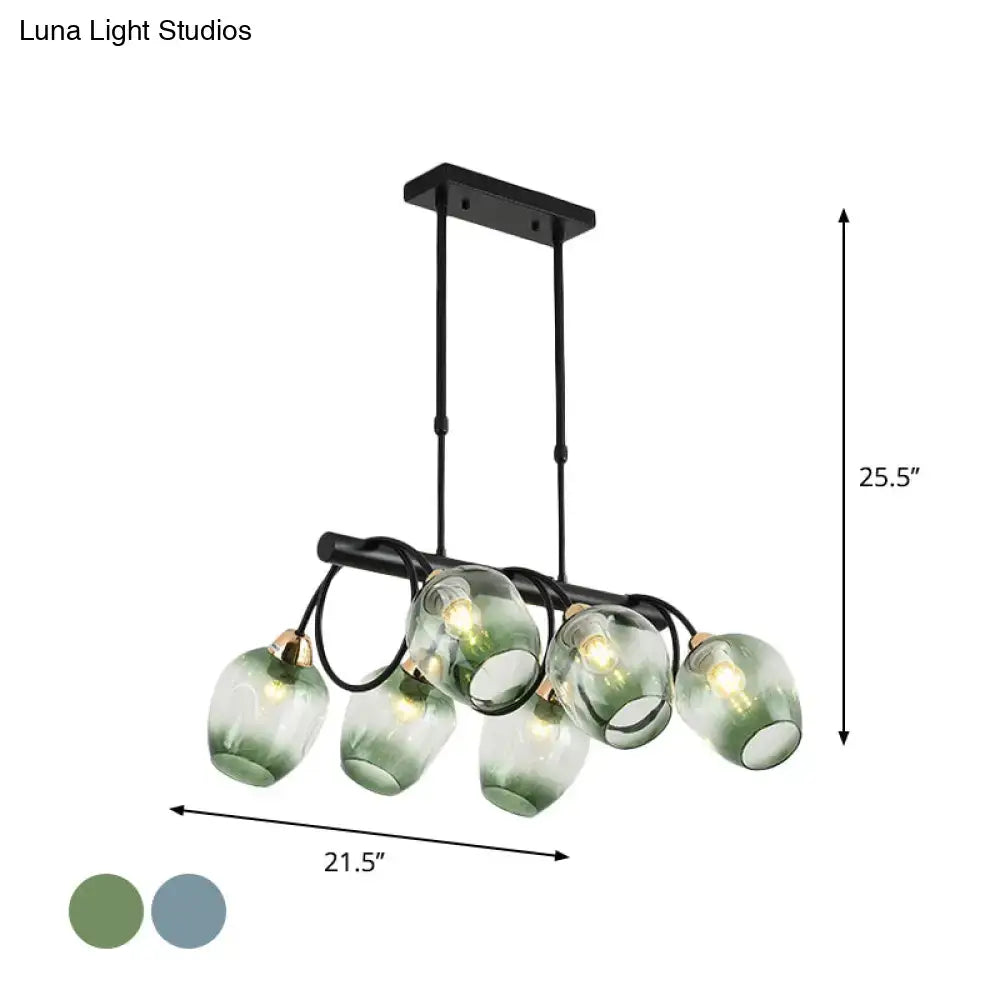 Ombre Glass Island Light