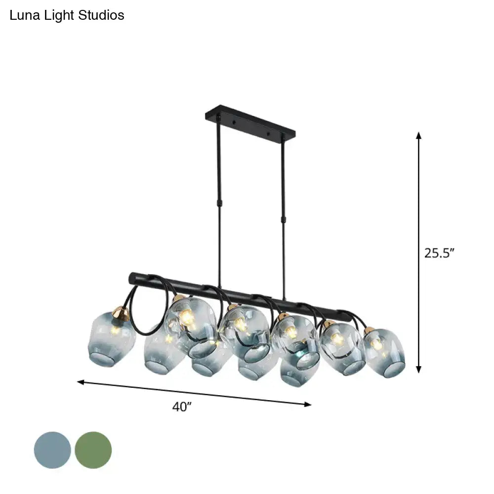 Ombre Glass Island Light