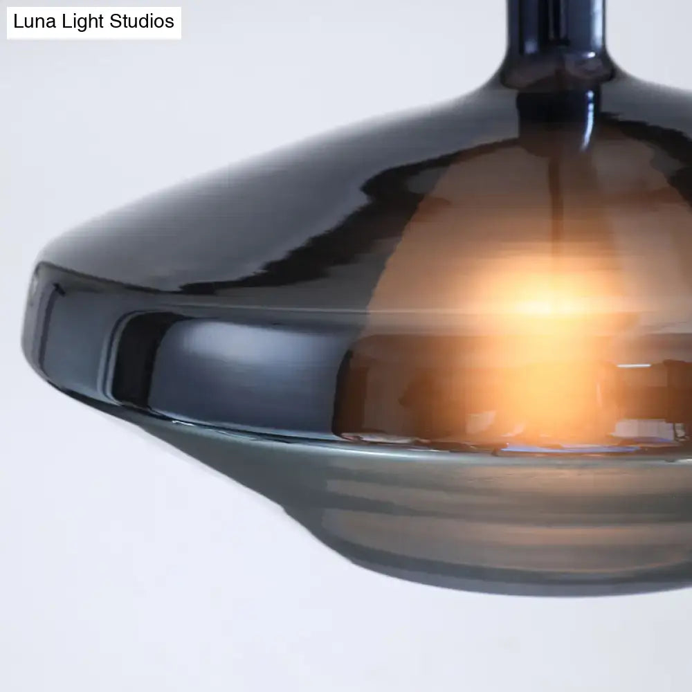 Amber Geometric Pendant Light