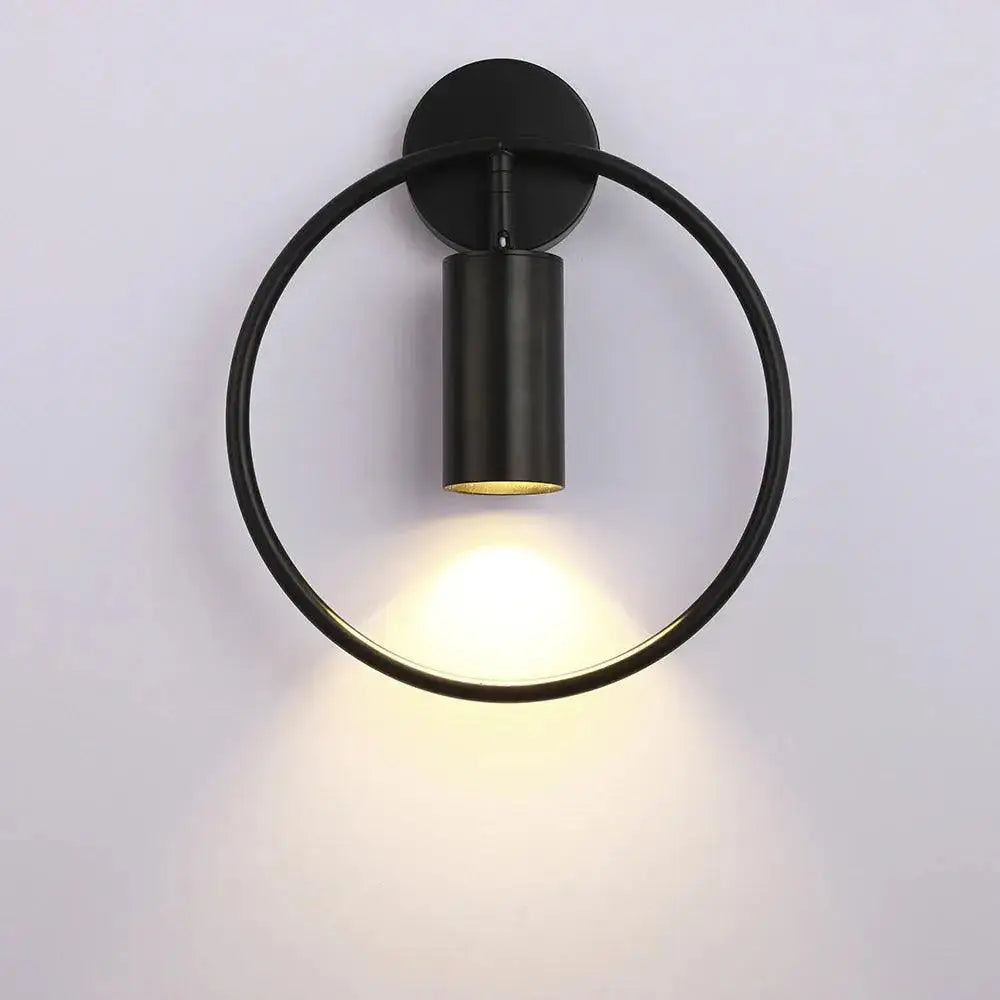 Black Gold Nordic Sconce