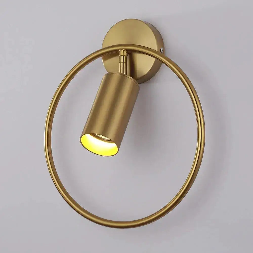 Black Gold Nordic Sconce