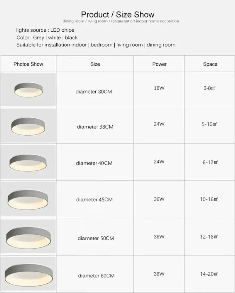 White Nordic Ceiling Light