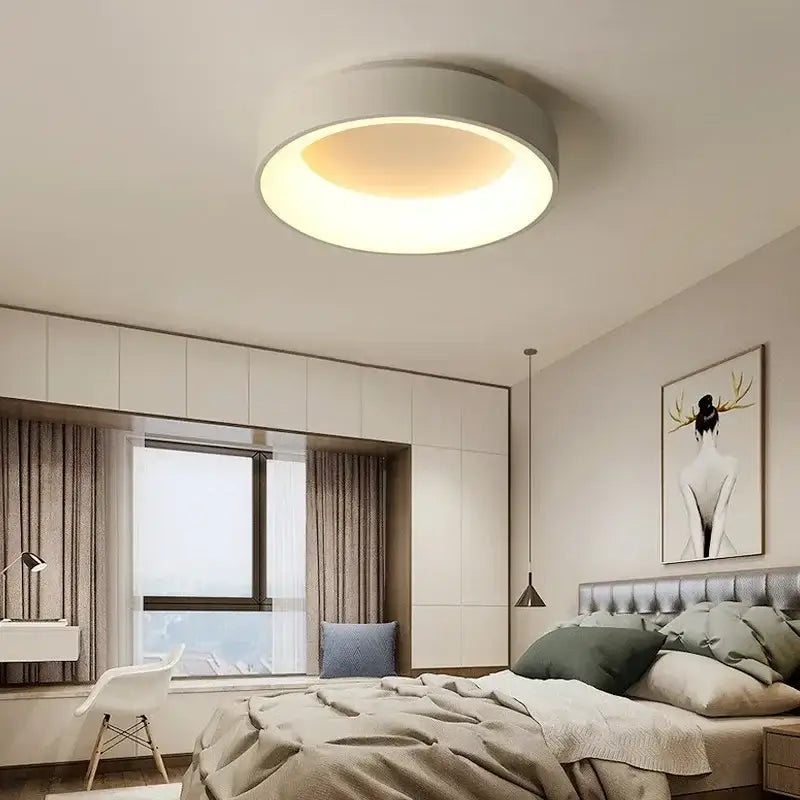 White Nordic Ceiling Light