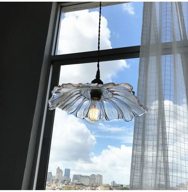 Green Leaf Ceiling Light