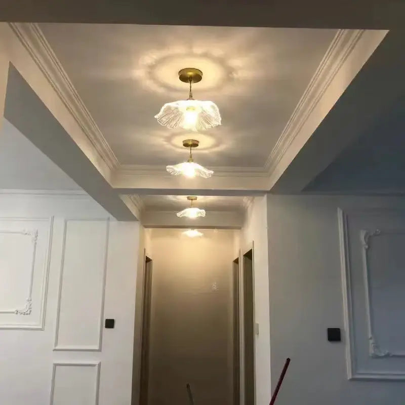 Green Leaf Ceiling Light