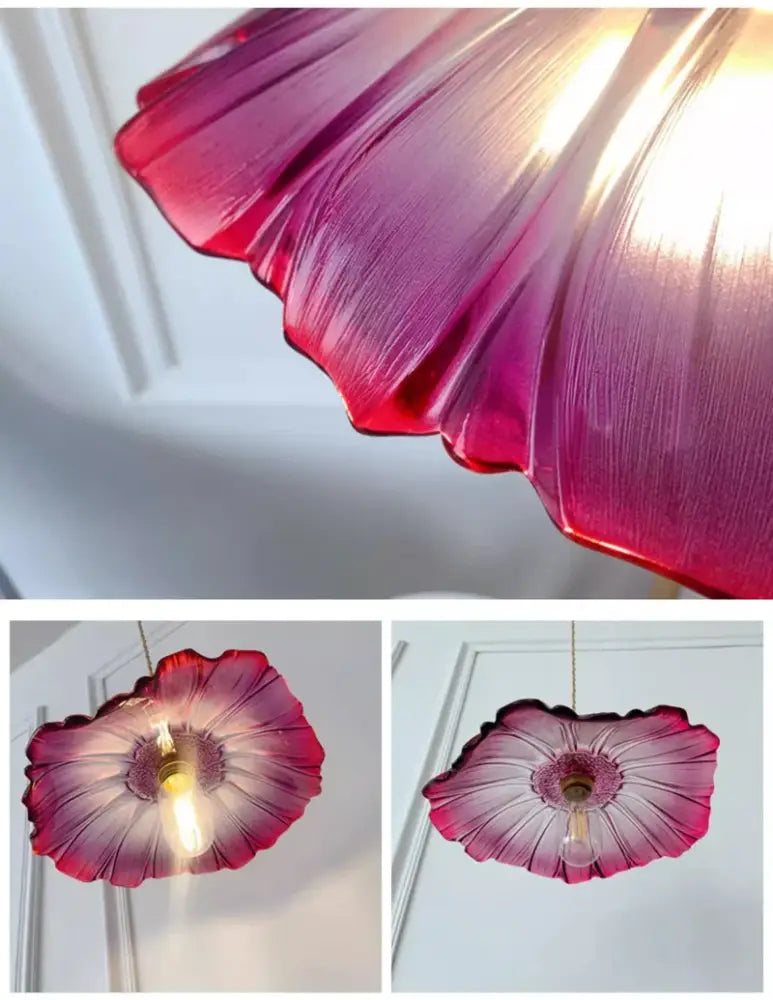 Green Leaf Ceiling Light