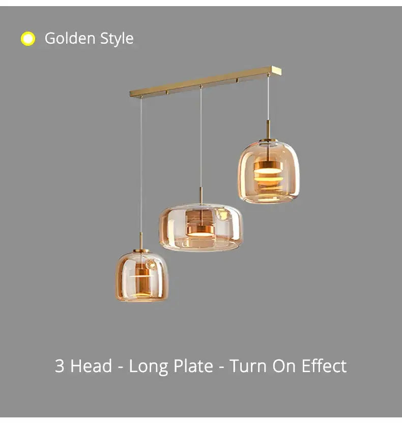 Nordic Glass Pendant Lamp