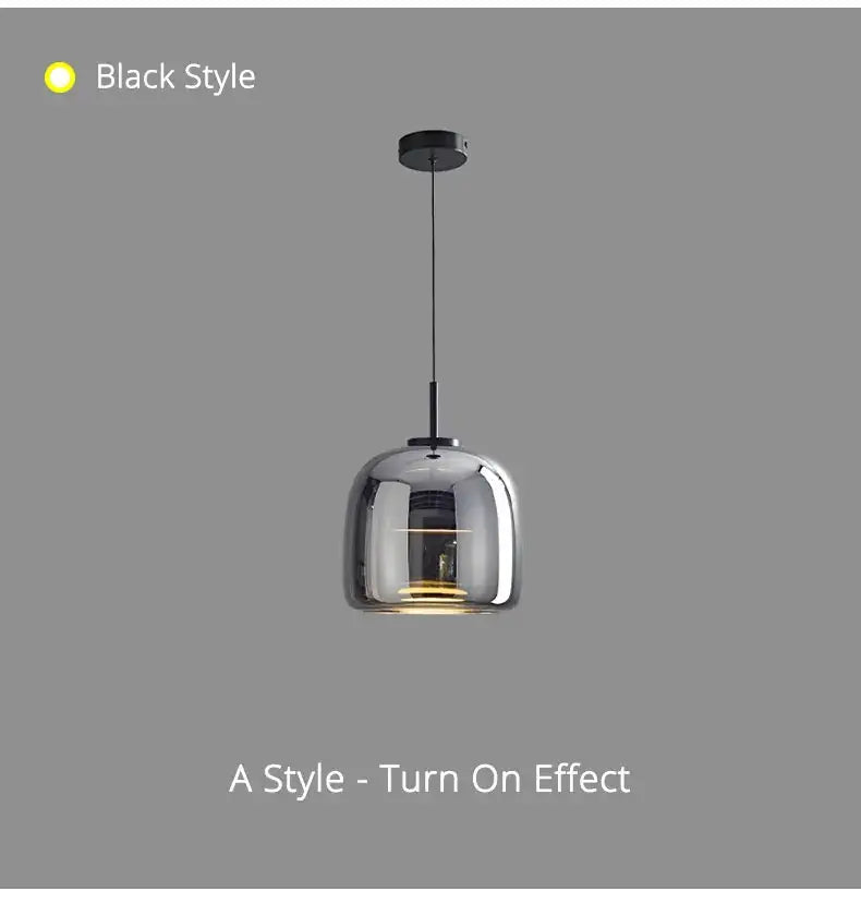 Nordic Glass Pendant Lamp