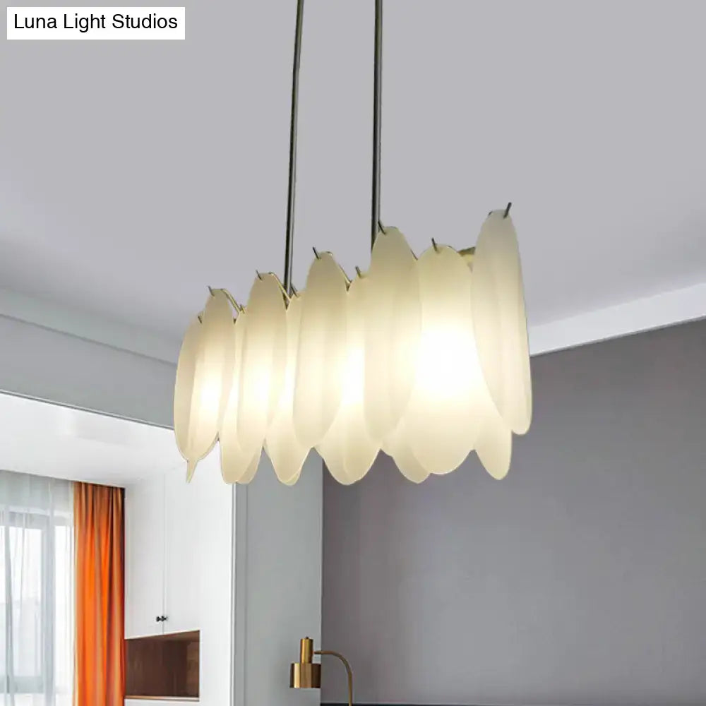 Gold Petal Ceiling Light