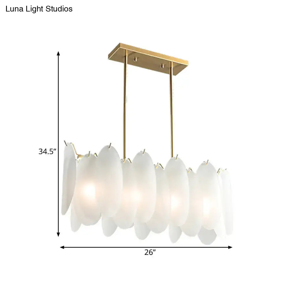 Gold Petal Ceiling Light