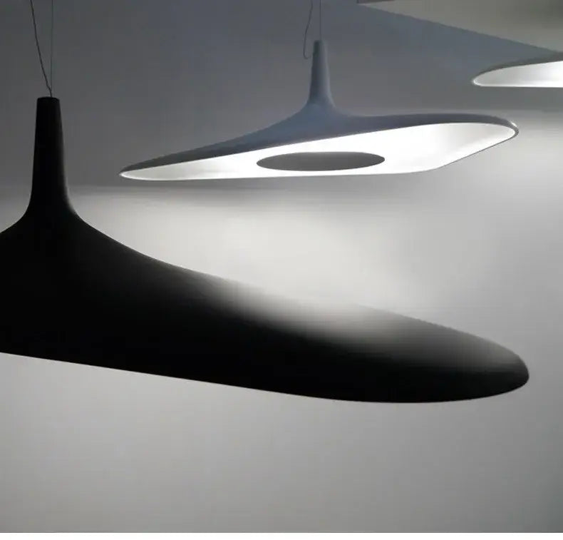 Black Disc Pendant Lamp