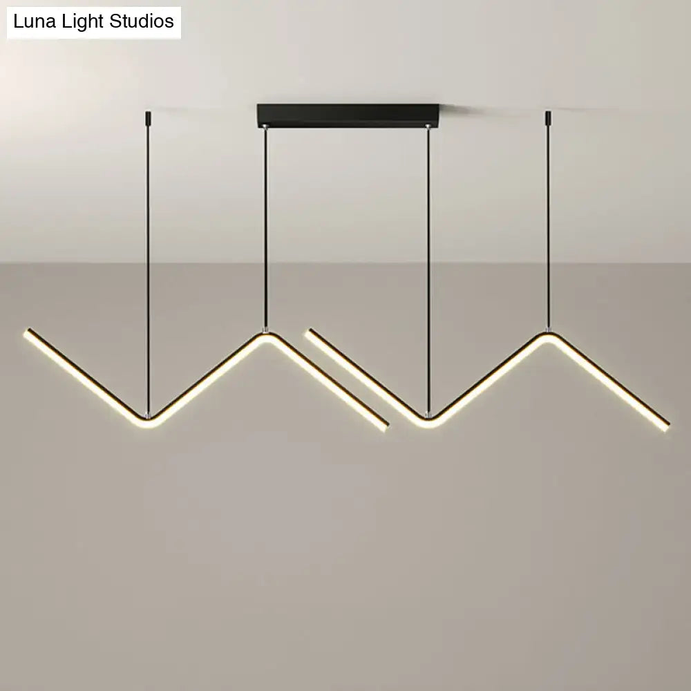 Black Gold Metal Lamp