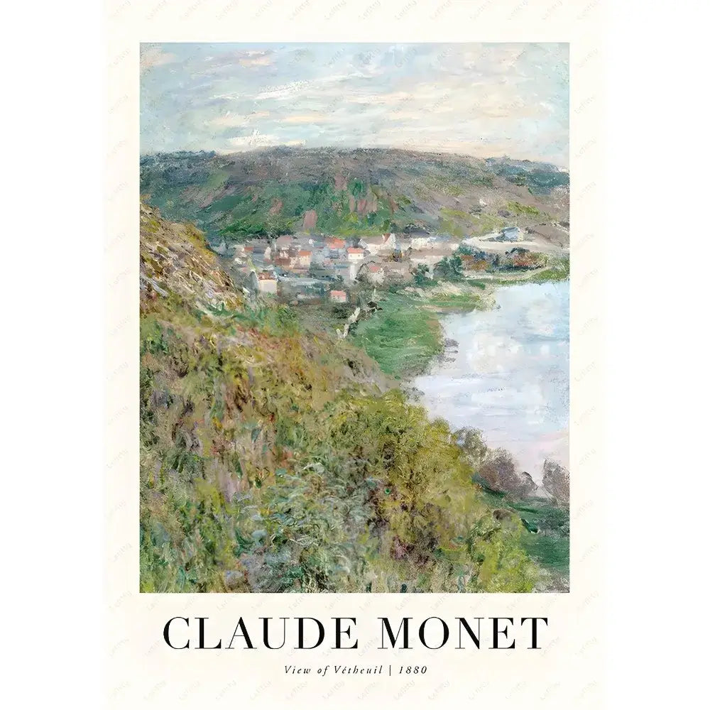Monet Wildflower Poster Print