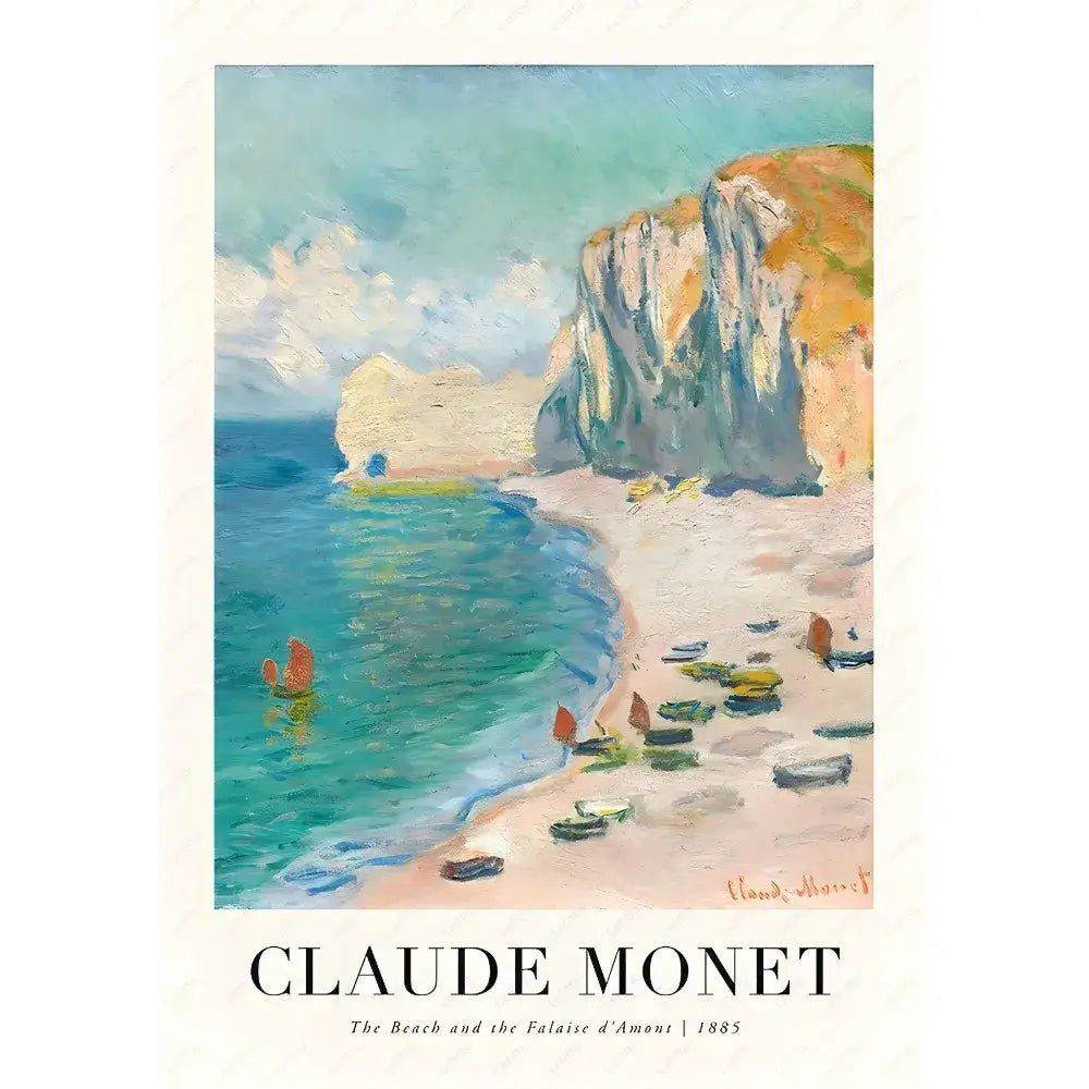 Monet Wildflower Poster Print