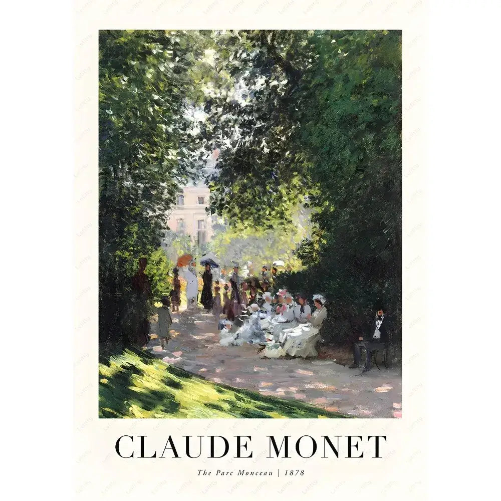 Monet Wildflower Poster Print