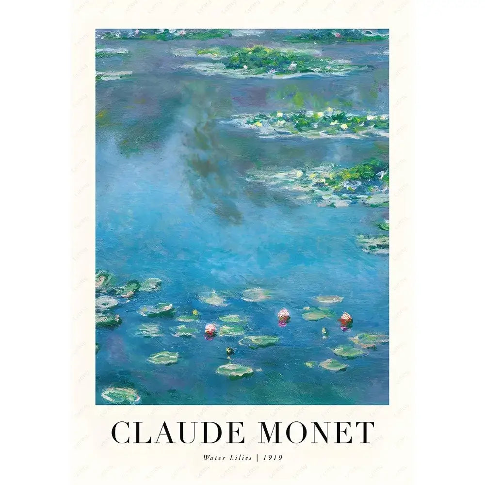 Monet Wildflower Poster Print
