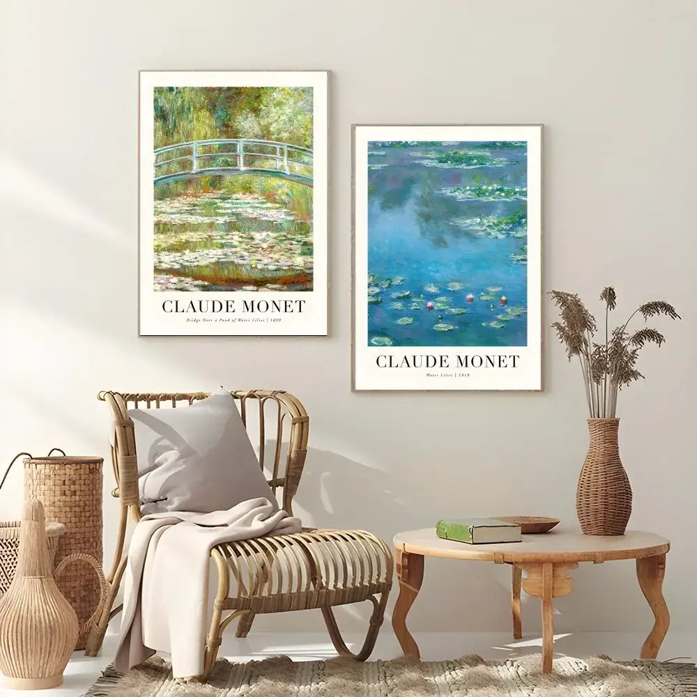 Monet Wildflower Poster Print