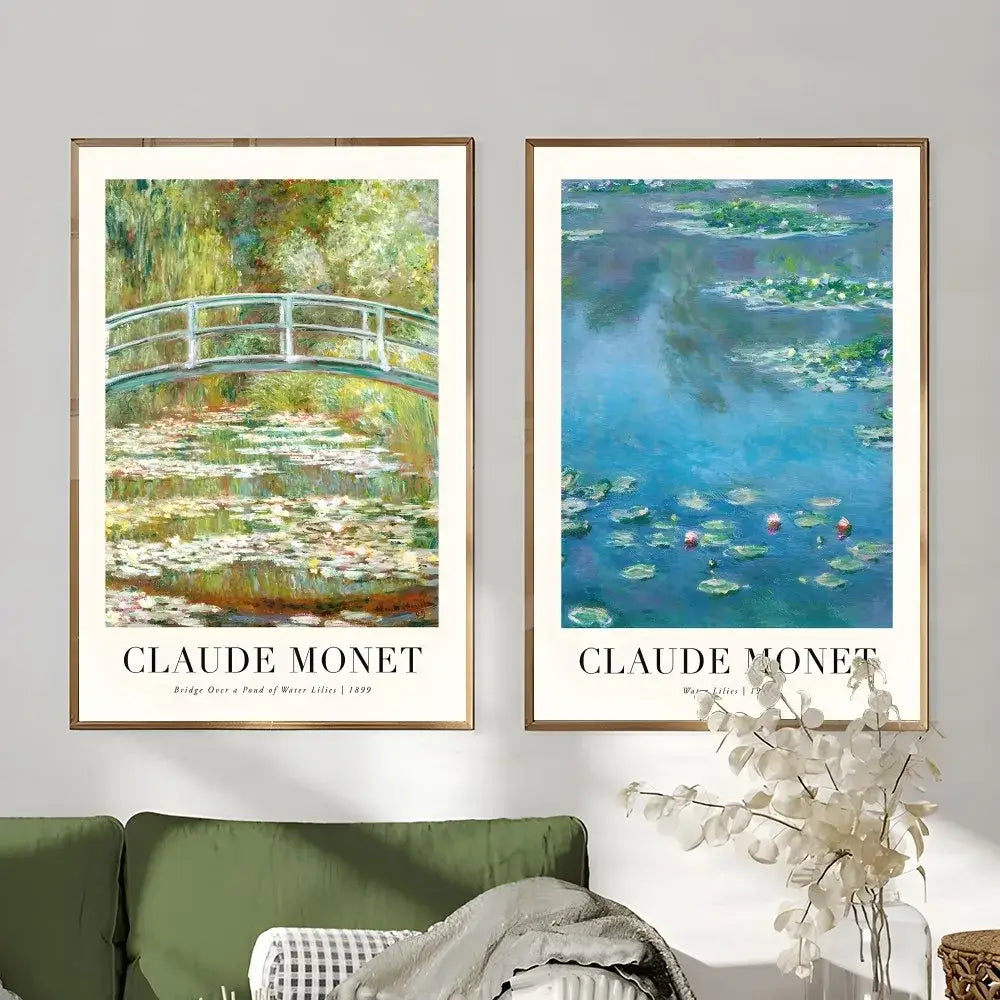 Monet Wildflower Poster Print