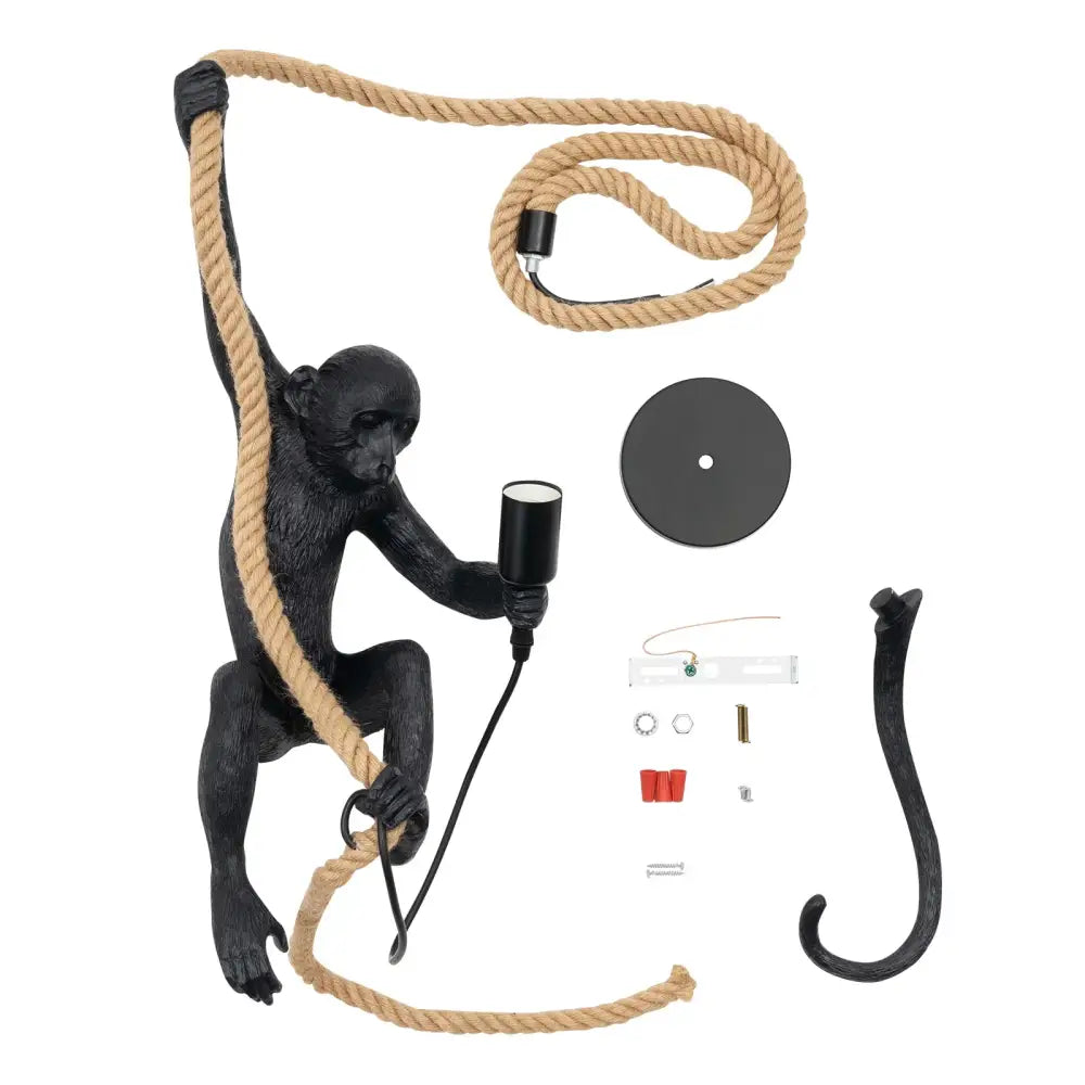 Gold Monkey Pendant Lamp