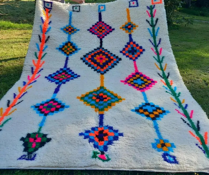 Multi Geometric Moroccan Rug