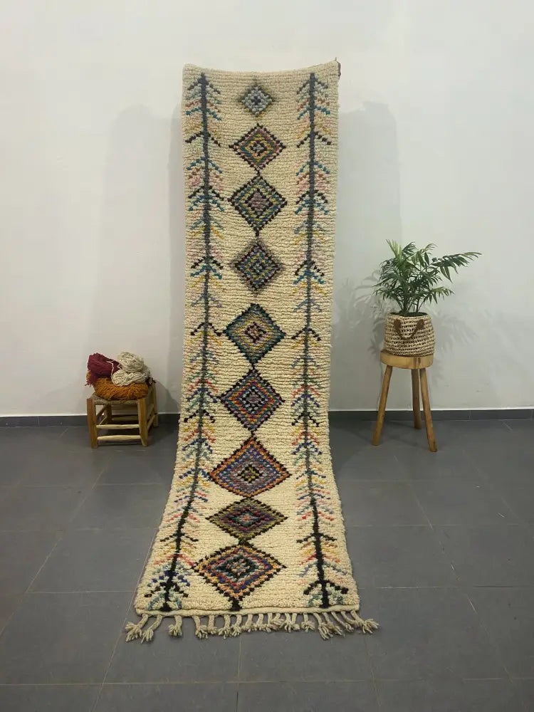 Cream Azilal Geometric Rug