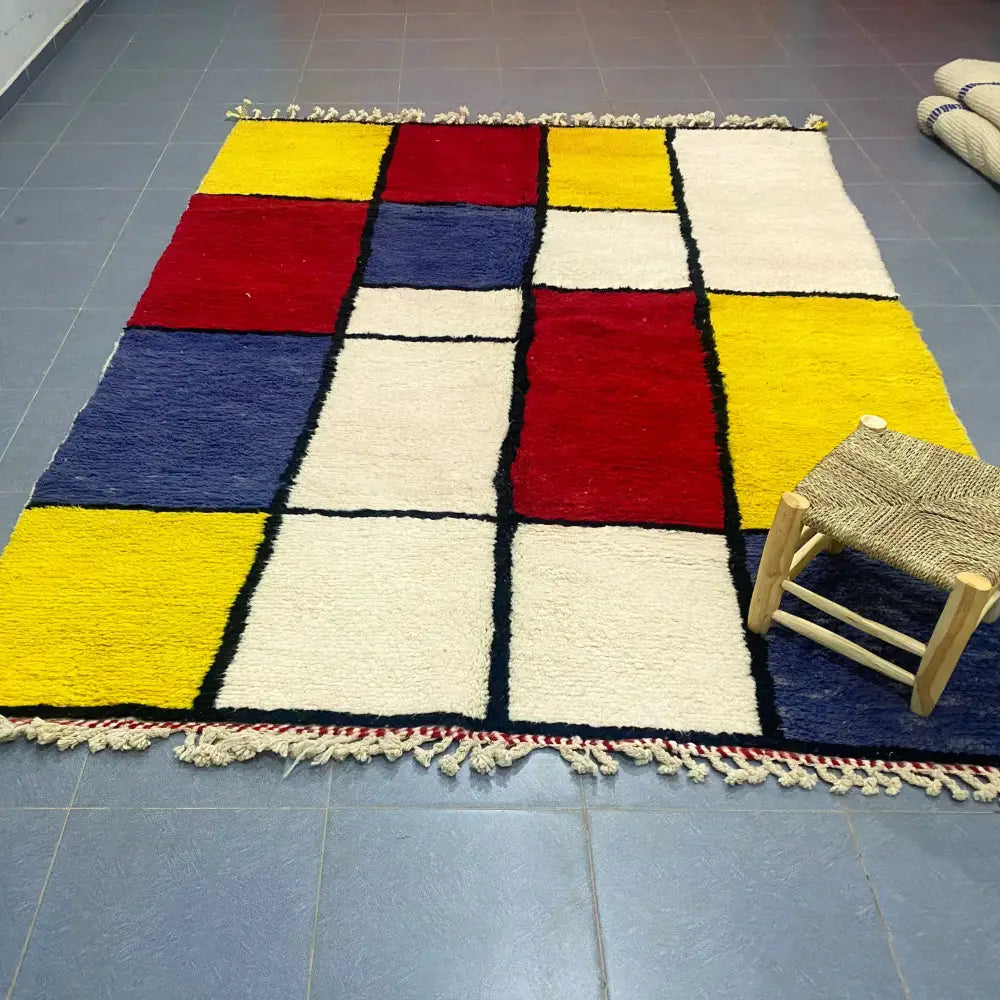 Geometric Beni Ouarain Rug