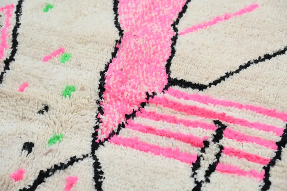 Beige Pink Azilal Rug
