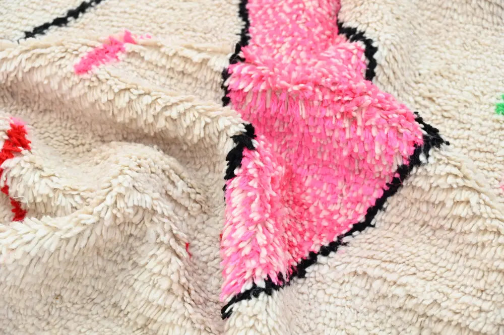 Beige Pink Azilal Rug