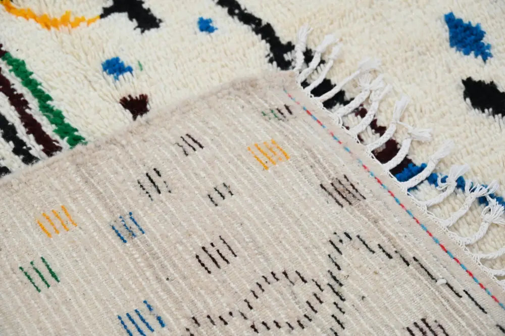 Beige Moroccan Accent Rug