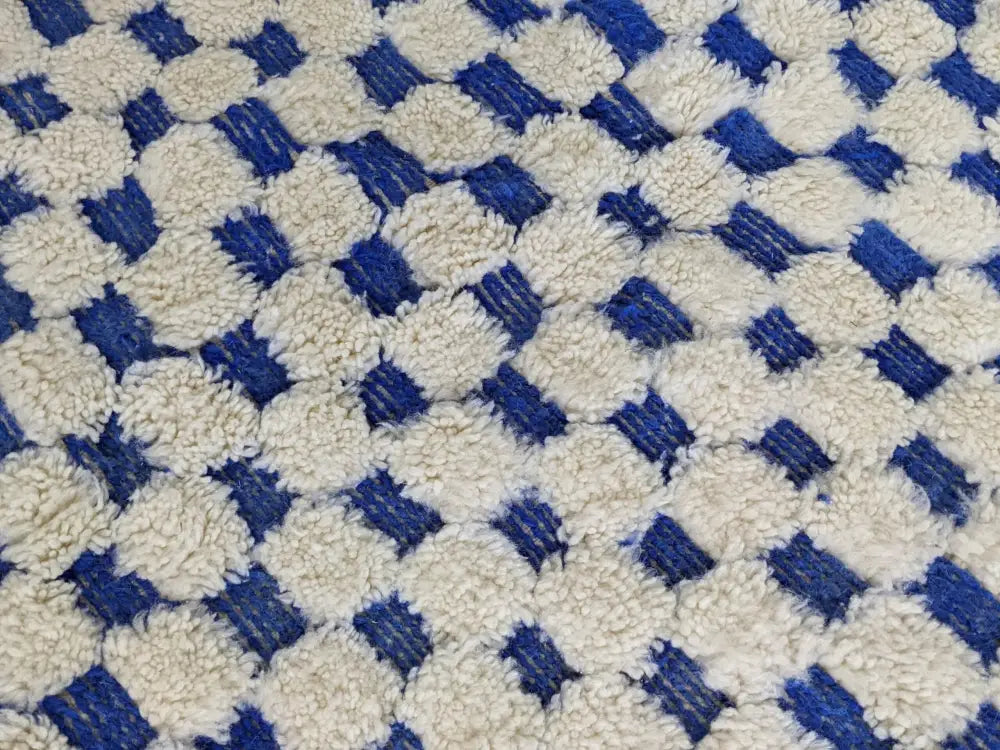 Checkered Moroccan Rug