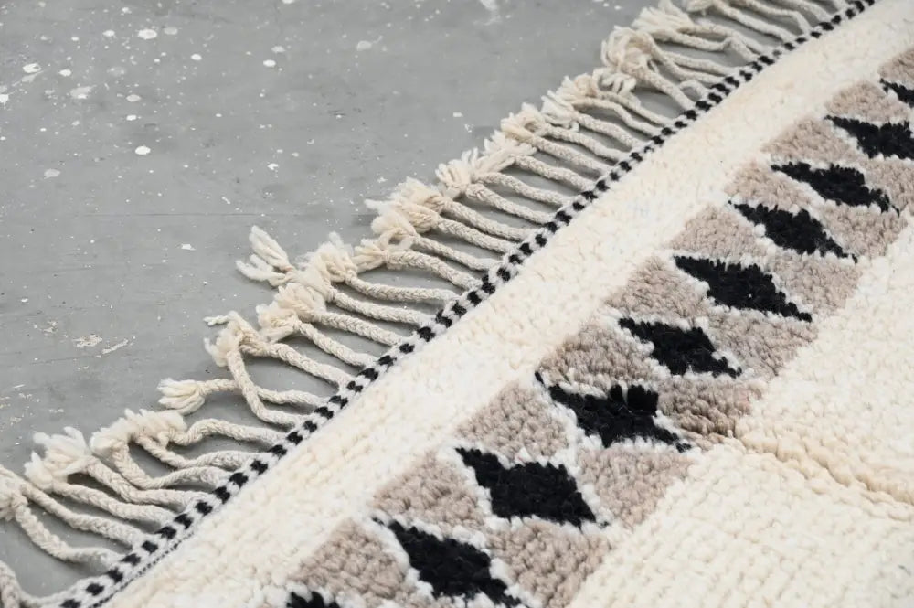 Beige Gray Beni Rug