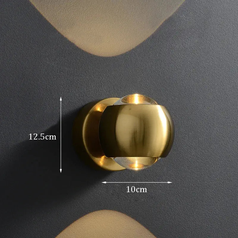 Brass Moroccan Wall Lamp