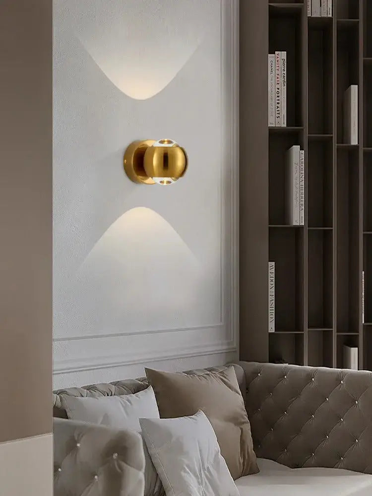 Brass Moroccan Wall Lamp
