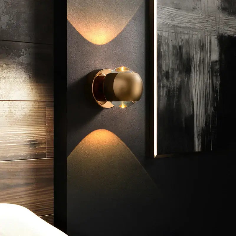 Brass Moroccan Wall Lamp