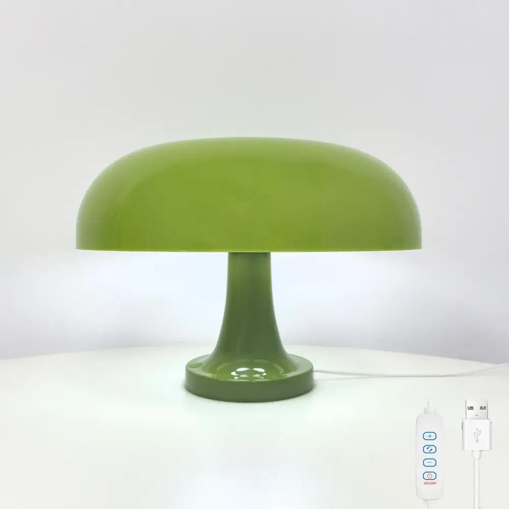 Orange Mushroom Table Lamp