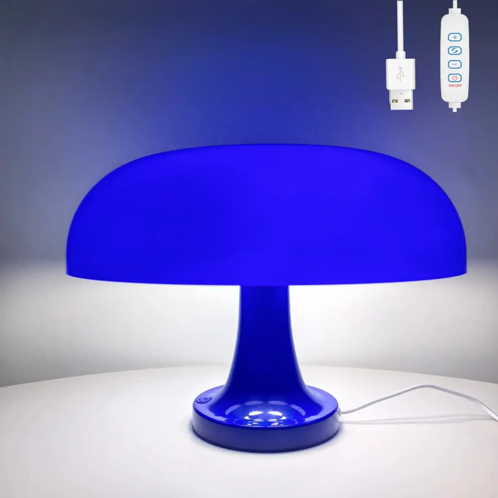 Orange Mushroom Table Lamp