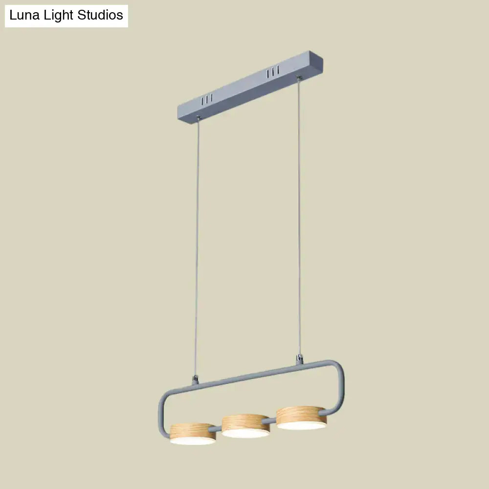 Mint Wood Pendant Light
