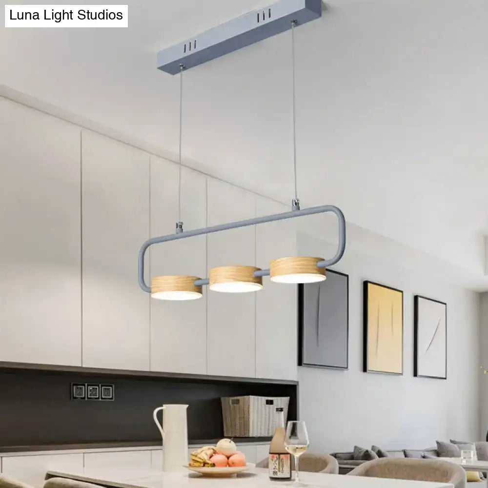 Mint Wood Pendant Light