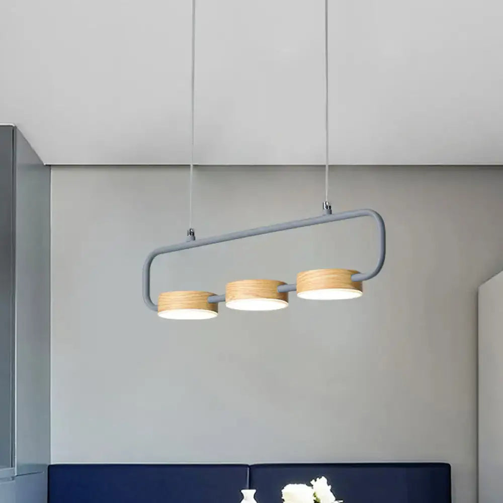 Mint Wood Pendant Light