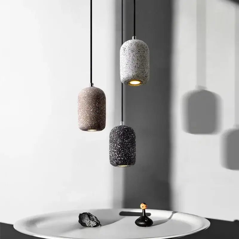 Grey Cement Pendant Lamp