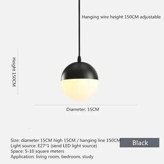 Black Industrial Kitchen Light