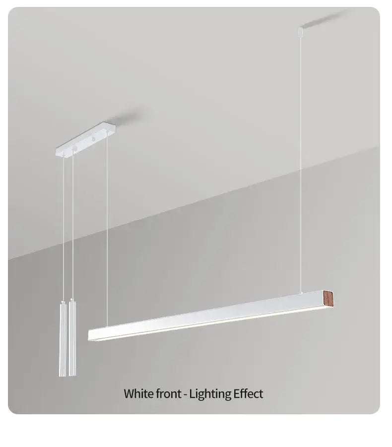 Black Nordic LED Chandelier 107-177cm