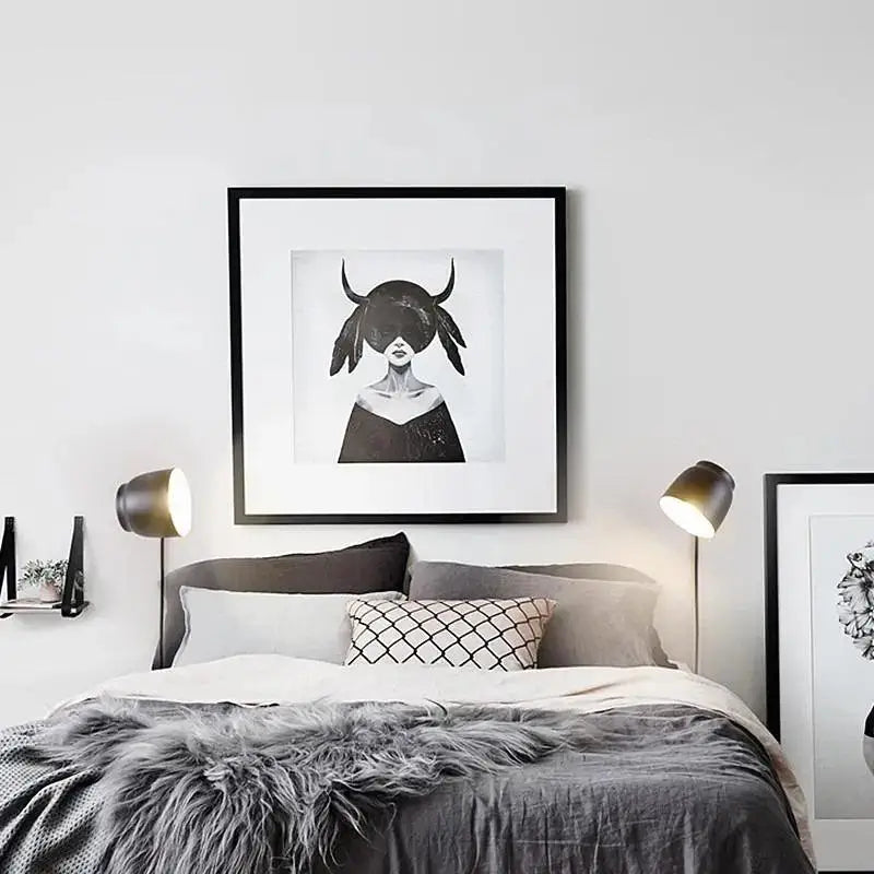 Gray Quilted Wall Sconce