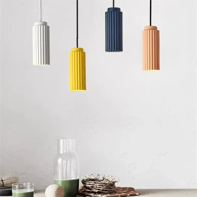 Wood Circle Chandelier
