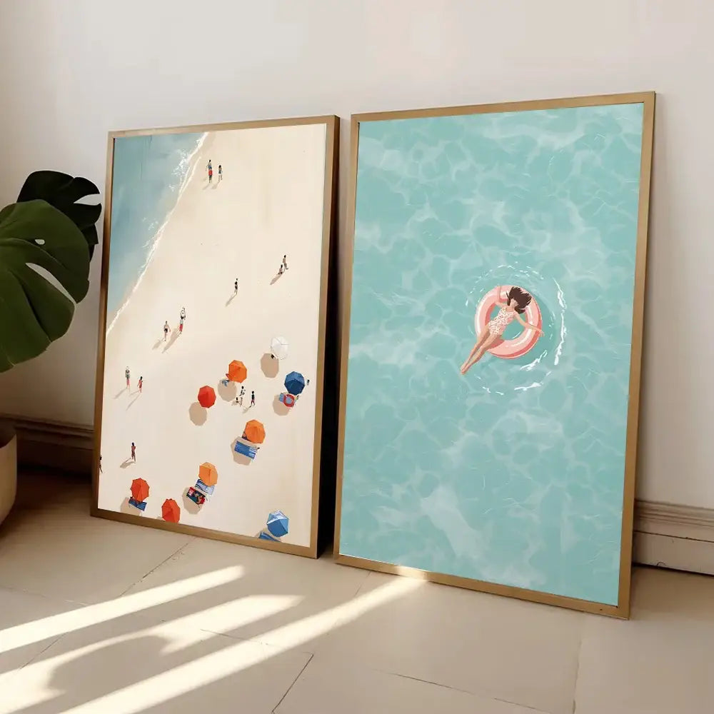 Turquoise Beach Art Prints